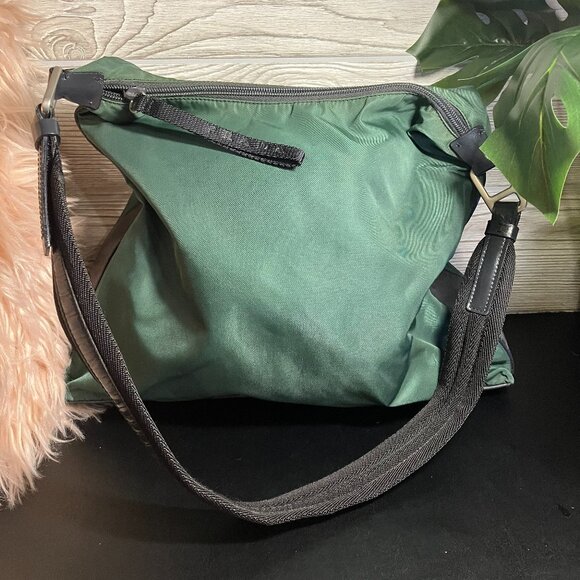 Prada Green Nylon Tote Bag - Picture 2 of 9